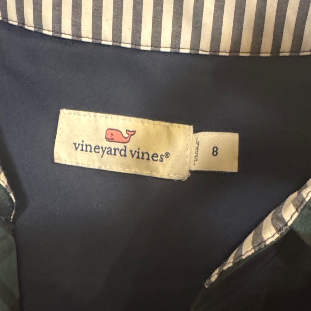 Vineyard Vines Plaid Sleeveless Romper - Picture 2 of 8